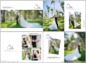 婚纱模板 相册模板  婚纱相框