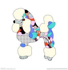 卡通可爱矢量图案