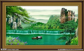 山水国画