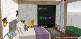 儿童房间SU模型设计