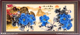 国画牡丹