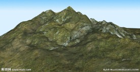 山势3D模型