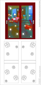 玻璃移门吊趟门矢量图