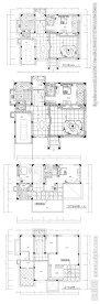 别墅建筑户型设计CAD图纸
