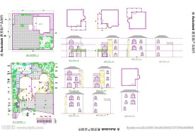 私家建筑设计CAD图纸