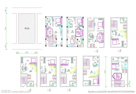 平面装饰CAD施工图纸