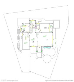 平面施工CAD图纸