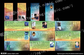 校园文化读书与计算机展板