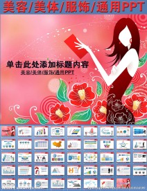 美容美体服饰通用PPT