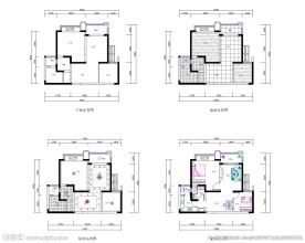 恒大曹家巷广场1期1号楼H户型