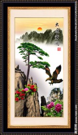 大展宏图 玄关装饰画