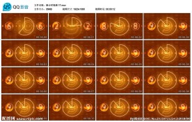 超高清大屏幕LED倒计时视频