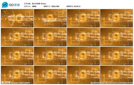 歌舞歌曲LED倒计时视频素材