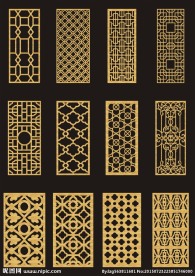 镂空雕花