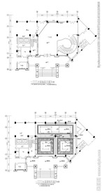 酒店建筑平面图纸