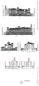 商业酒店建筑图纸