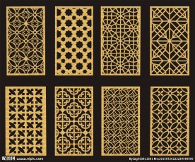 镂空雕花