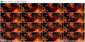 沁园春长沙字led动态视频