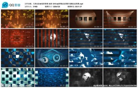 炫彩背景地球音响led动态背景