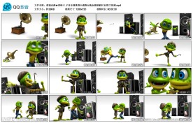 青蛙王子音乐情景剧卡通舞台晚会