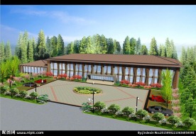 现代前卫办公楼建筑设计