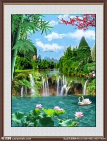 山水画