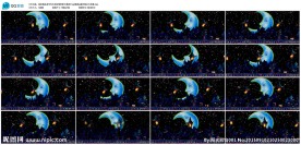 弯弯月亮街情景剧卡通路灯led