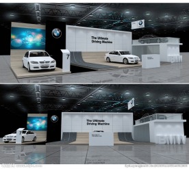 宝马展台 bmw