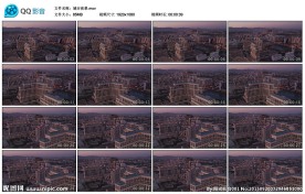 城市夜景时光流逝LED影视素材