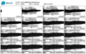 中国风水墨滴墨喷墨古典舞台背景