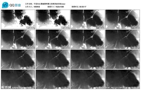 中国风水墨滴墨喷墨古典VJ素材