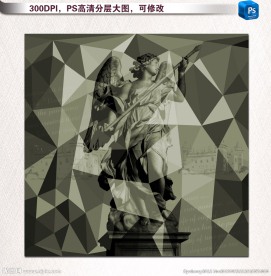 欧美复古水晶装饰画