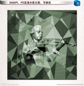 水晶装饰画图片