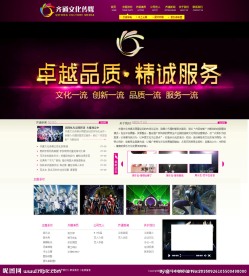 传媒公司网站效果