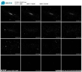 星光星空LED背景影视背景视频