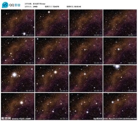 星光星空银河视频舞台演出背景