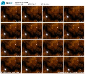 星光星空银河隧道素材LED背景