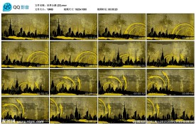 老电影式背景影视素材视频