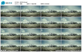 三维立体房屋建筑影视素材LED