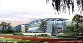 学校综合楼 食堂设计