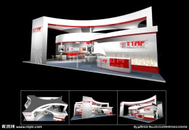 展台模型