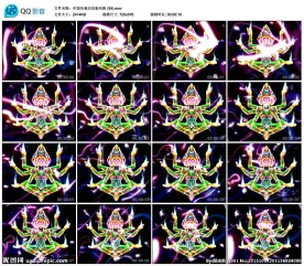 观音菩萨神话剧背景微电影素材