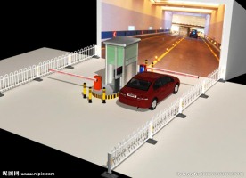 车库入口停车场入口