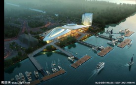 商业中心区效果图