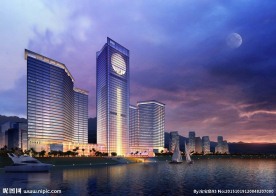 湖心写字楼效果图