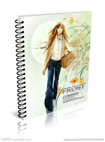 超级笔记本封面平面图