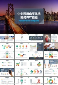 商业计划书产品推广PPT模板