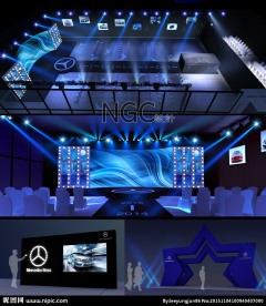 汽车类活动 仪式舞台