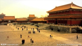 延移轴 我的北京 高清视频素材