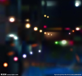 超清晰朦胧城市海报